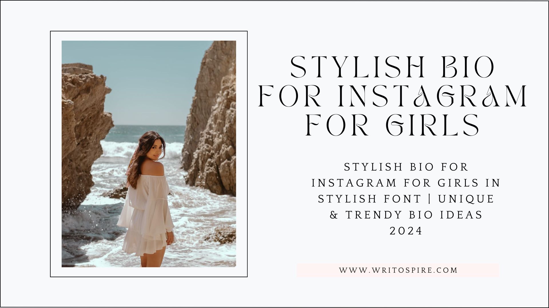 Stylish bio for instagram for girls in stylish font | Unique & Trendy Bio Ideas 2024